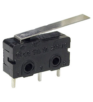 G15-10SM03-30, микропереключатель с лапкой 125В 5A (=SM5-03P-28G)