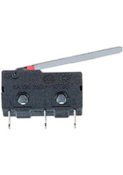KW4-Z3F150, микропереключатель лапка 25мм, пайка на провод (=SM5-03P-2)