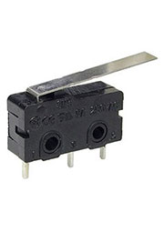 SM5-03P-28G-G, микропереключатель с лапкой 125В 5A