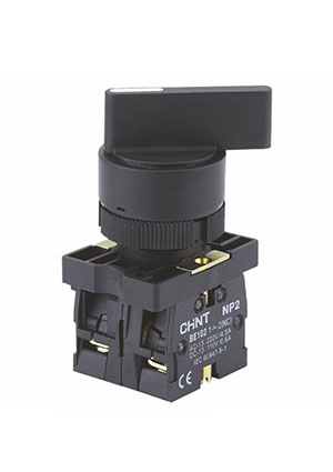 574823, Переключатель NP2-EJ21, 2 положения с фиксацией, 1НО IP40