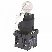 574829, Переключатель NP2-EG21, 2 положения с фиксацией, 1НО IP40