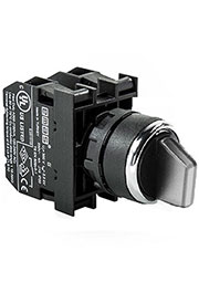 B101SL30B, Переключатель 2-0-1 с фиксацией белый (2НО)