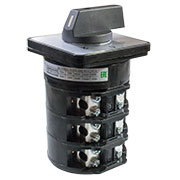 425042, Кулачковый переключатель LW32-125/3 , 125А, 3Р, "1-0-2"