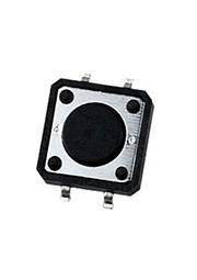 1243SHIM-160G-G, кнопка тактовая 12х12 SMD h=4.3мм