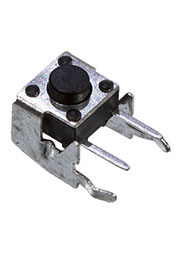 KAN0631-0501B010-42, кнопка тактовая угл. 7х7 h=3.85мм (0750HIM-130G-G)