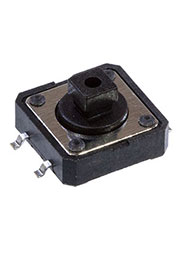 KAN1241-0731B-22, тактовая кнопка SMD 12х12х7.3мм  (=1273SHIM-160G-G)