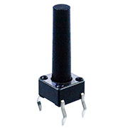 0617HIM-130G-G, кнопка тактовая 6х6 h=17мм