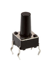 1172-6610.5, Кнопка тактовая, 6х6мм, h=10.50мм