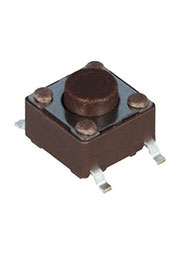 KAN0641-0501B010, кнопка тактовая SMD 6х6 h=5мм (DTSM-62N-V-T/R)