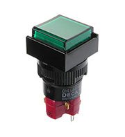 D16LMS1-1ABOG, кнопка без фиксации 250В 5А