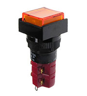 D16LMS1-2ABOO, кнопка без фиксации 250В 5А
