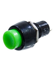 PBS20 36-3073, кнопка 250В 1А (2с) ON-OFF зеленая  Micro