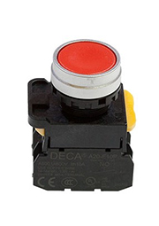 A204B-M1E21R, выключатель кнопочный красный
