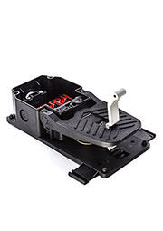 PDKS11VX20, Педаль с защитной крышкой, 2 скорости 2x(1НО+1НЗ)+(1НО+1НЗ)