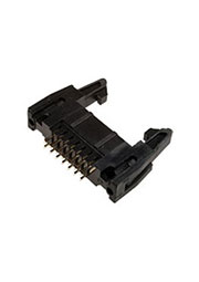 IDCC-14MS(SCM-14), вилка на плату шаг 2.54мм с защелками (119-14GSK)