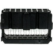 1658622-3, AMP-Latch-16 розетка на шлейф 2,54мм с крышк.б/ф