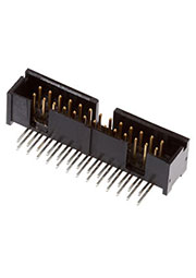 5103308-6, HDR 26 POS 2.54mm Solder ST Thru-Hole Tube