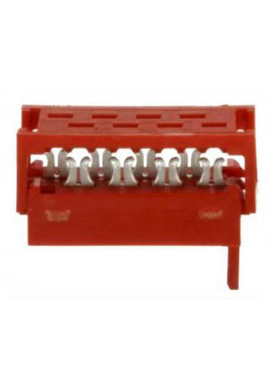 7-215083-8, Разъем для плоского кабеля; Рабочий ток: 1 А; Контакты:8