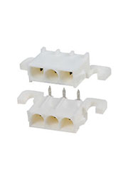 1-350943-0, UMNL, вилка на плату угл. 1х3 контакта шаг 6.35мм