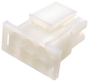 1-480704-0, UMNL, вилка на кабель 2х3 контакта шаг 6.35мм (хол)