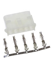 63080-5R (42022), корпус розетки гнездо 5 контактов MLX 6.35мм