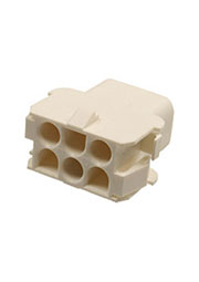 926682-3, розет кругл контакта 3х2 715-4 (белая)