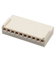 HU-10, розетка на кабель шаг 2.54мм с контактами (137-10HT)