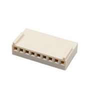 HU-9, розетка на кабель шаг 2.54мм с контактами (137-09HT)
