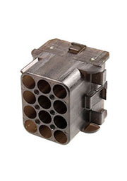 1-480709-0, UMNL, розетка на кабель 3х4 контакта шаг 6.35мм