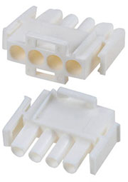 350779-4, UMNL вилка на кабель 1х4 контакта 6.35мм