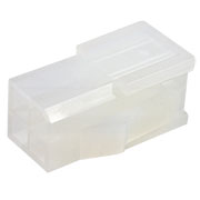 39012041, корпус розетки кабельной без контактов 2х2 белый ответная часть к 39012040