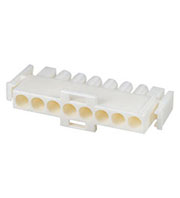 640582-1, UMNL вилка на провод 1х8 контактов 6.35мм