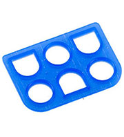 794275-1, UMNL межкорпусной изолятор 2х3 контакта 6.35мм