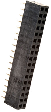 PBD-34, гнездо на плату шаг 2.54мм 2x17 прямое (114-A-DS34G)