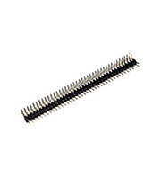 PLD2-80R, вилка штыревая 2мм 2x40 угловая (113-DR80G)