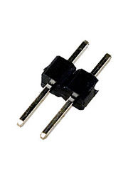 PLS2-2, вилка штыревая 2.0мм 1x2 прямая  (113-A-SS02G)