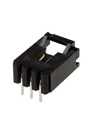 103635-2, вилка угловая на плату 3 контакта 0.64мм шаг 2,54 AMPMODU
