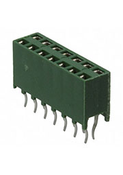 215309-7., Проводные клеммы и зажимы REC ASSY 2X7P VERT HV-100