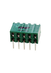 216604-5, гнездо на плату 2х5 шаг 2.54мм AMPMODU HV-190