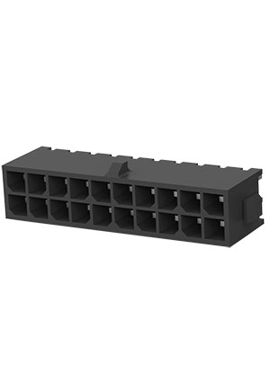 5-794630-0, Штыревые и гнездовые соединители HDR VERT 20 POS TIN DUAL
