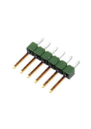 826629-6, AMPMODU MODII гребенка 1х6 контакта 2.54 мм