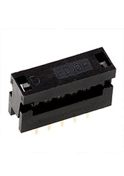 FDC-10, DS1018-102BX вилка на плату 5х2 под пайку