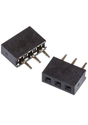 PBS2-3, гнездо на плату 1ряд шаг2,0мм