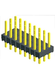 PHDS08-102-G0T-0400-0280-BA, штыревой разъм 3 ряда шаг 2мм