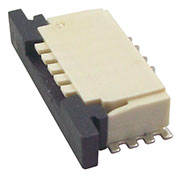 1-84953-4, 1MM FPC HORZ.TOP CONT.ASSY 14P