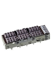 1888631-1, QSFP разъем с радиаторной решеткой