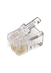 5-556200-2, TP4P4C вилка телефонная 24 - 26 AWG