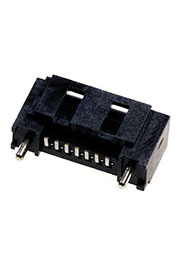 67800-5001, SMT SATA разъем 7 контактов шаг 1,27 мм
