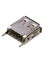 USBA-1V, Разъем USB-A вертикальный