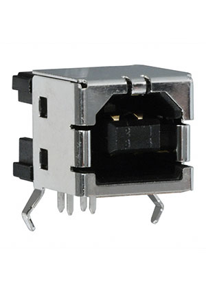 292304-1, Разъем USB тип мама выводной